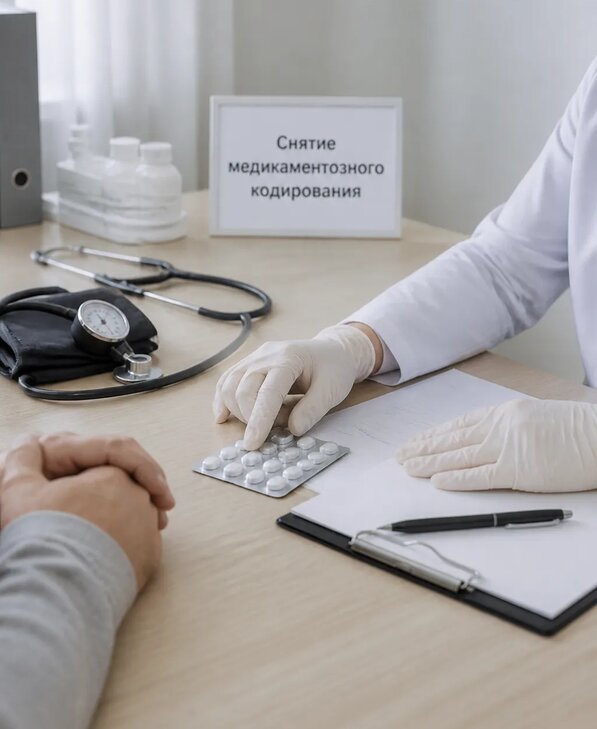 Снятие медикаментозного кодирования в Краснотурьинске от 5317 р. | Медзона