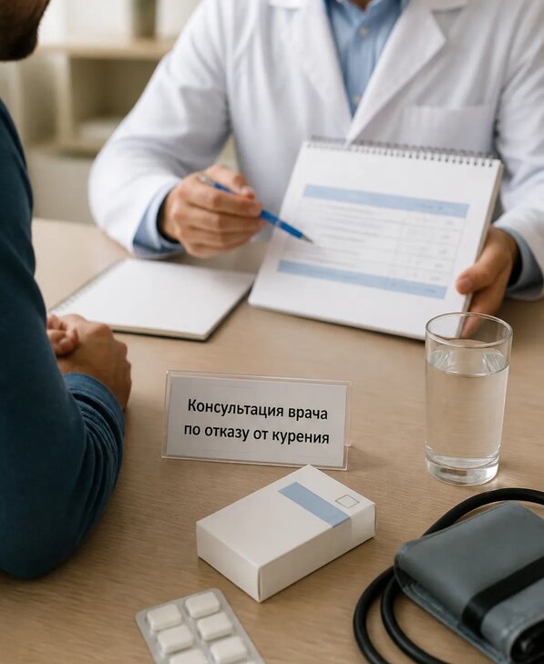 Консультация врача по отказу от курения для взрослых в Краснотурьинске
